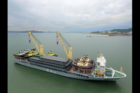 Another consignment of Damen tugs and barges heads to Europe from Vietnam (Damen)